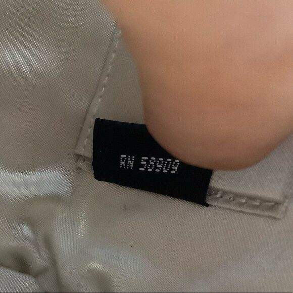 Kate Landry Gold Jeweled Clutch Satin Gold RN 58909 Two Chain Handles - Picture 14 of 14